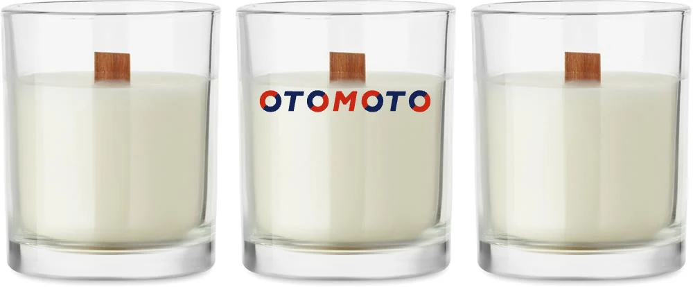Świeca z wosku roślinnego 80gr