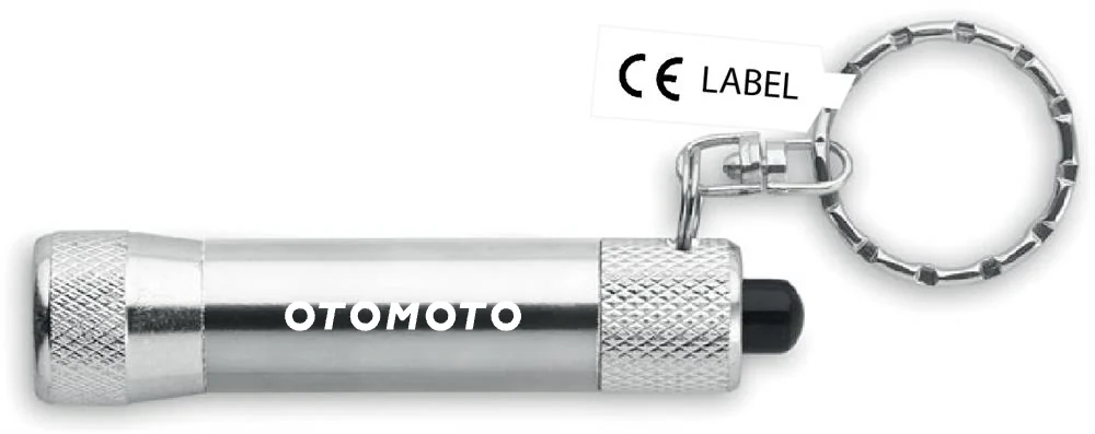 Aluminiowy brelok latarka